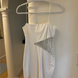 Superdown White Mini Dress